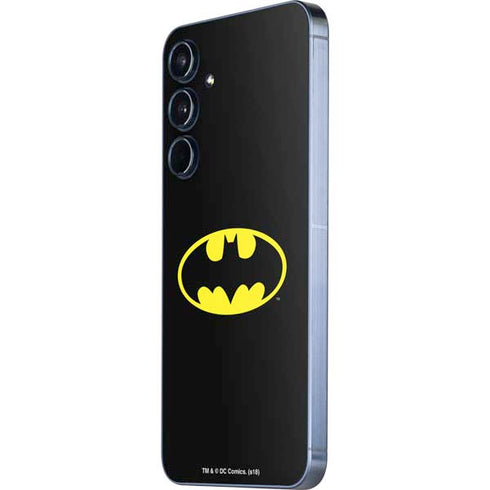 DC Comics Batman Movie 1989 Logo Galaxy A35 5G Skin